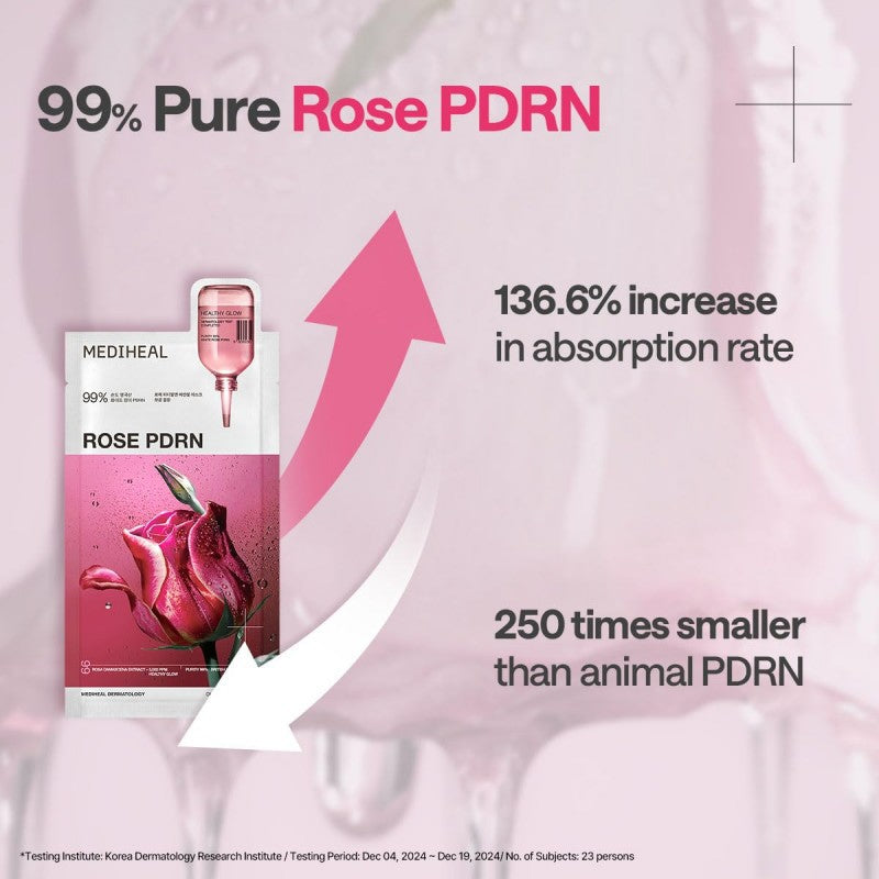 Mediheal Rose PDRN Essential Mask 10+2pcs