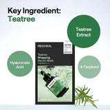 Mediheal Teatree Wrapping Serum Mask 22700 1pcs