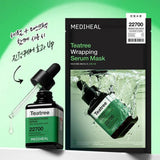 Mediheal Teatree Wrapping Serum Mask Calming Hydra 22700 10pcs