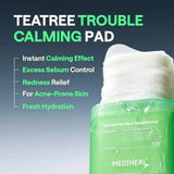 Mediheal Teatree Trouble Facial Toner Pads 100pcs