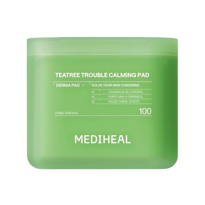 Mediheal Teatree Trouble Facial Toner Pads 100pcs