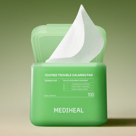 Mediheal Teatree Trouble Facial Toner Pads 100pcs