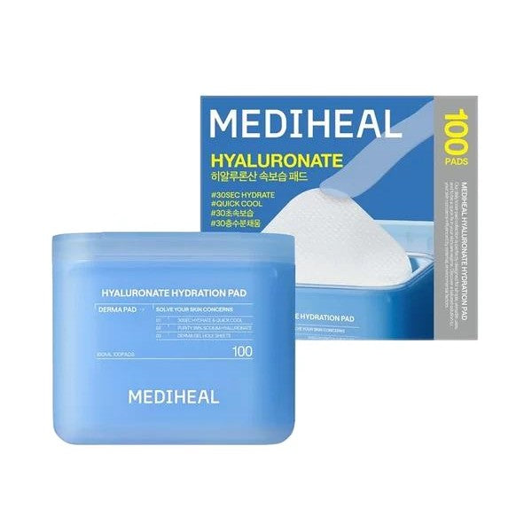 Mediheal Hyaluronate Hydration Pad 100pcs