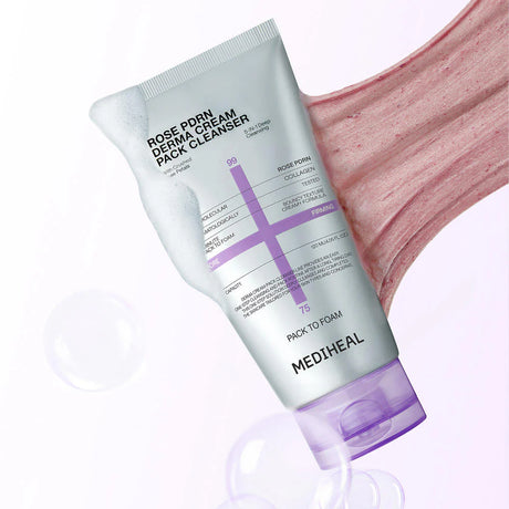 Mediheal Rose PDRN Derma Cream Pack Cleanser 120ml