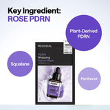 Mediheal PDRN Wrapping Serum Mask Pore Tightening 18902 5pcs