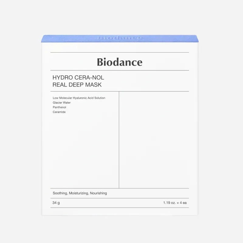 Biodance Hydro Cera-Nol Real Deep Mask 4pcs