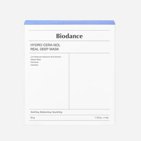 Biodance Hydro Cera-Nol Real Deep Mask 4pcs