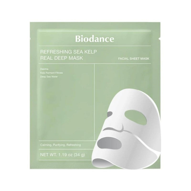 Biodance Refreshing Sea Kelp Real Deep Mask 1pcs