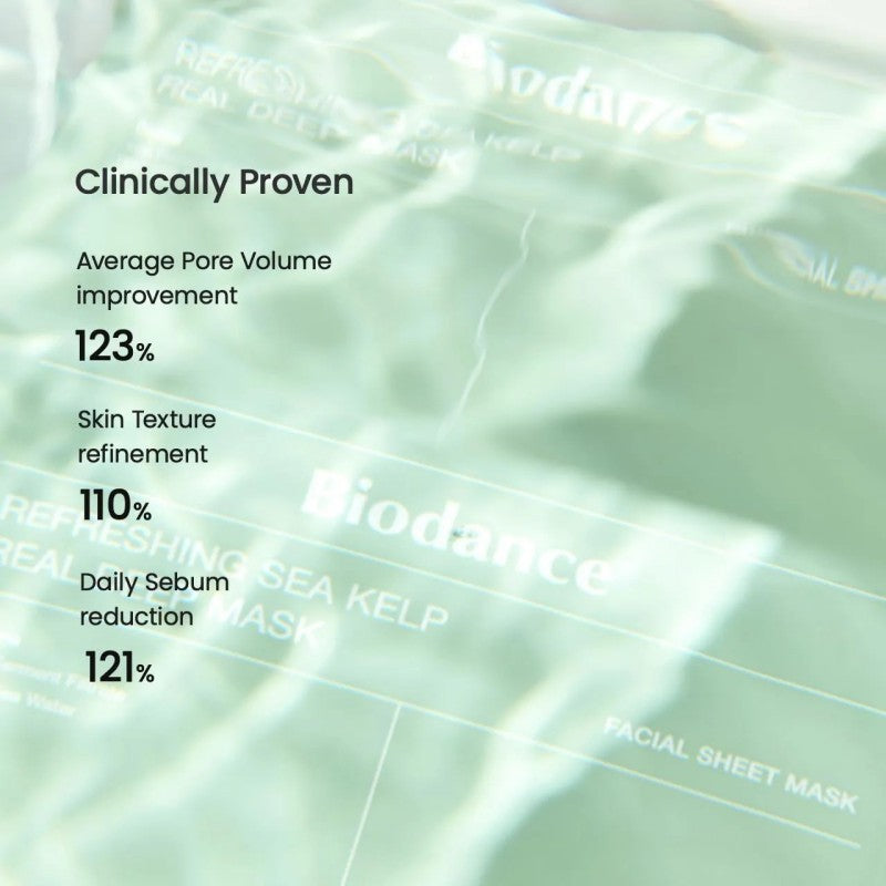 Biodance Refreshing Sea Kelp Real Deep Mask 1pcs