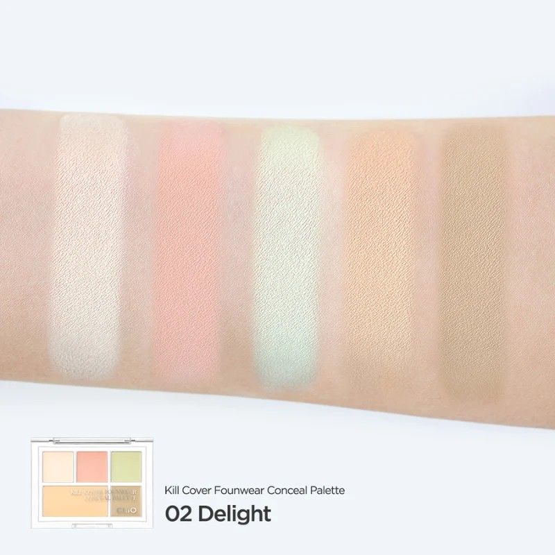 Clio Kill Cover Founwear Conceal Palette #02 DELIGHT 6g