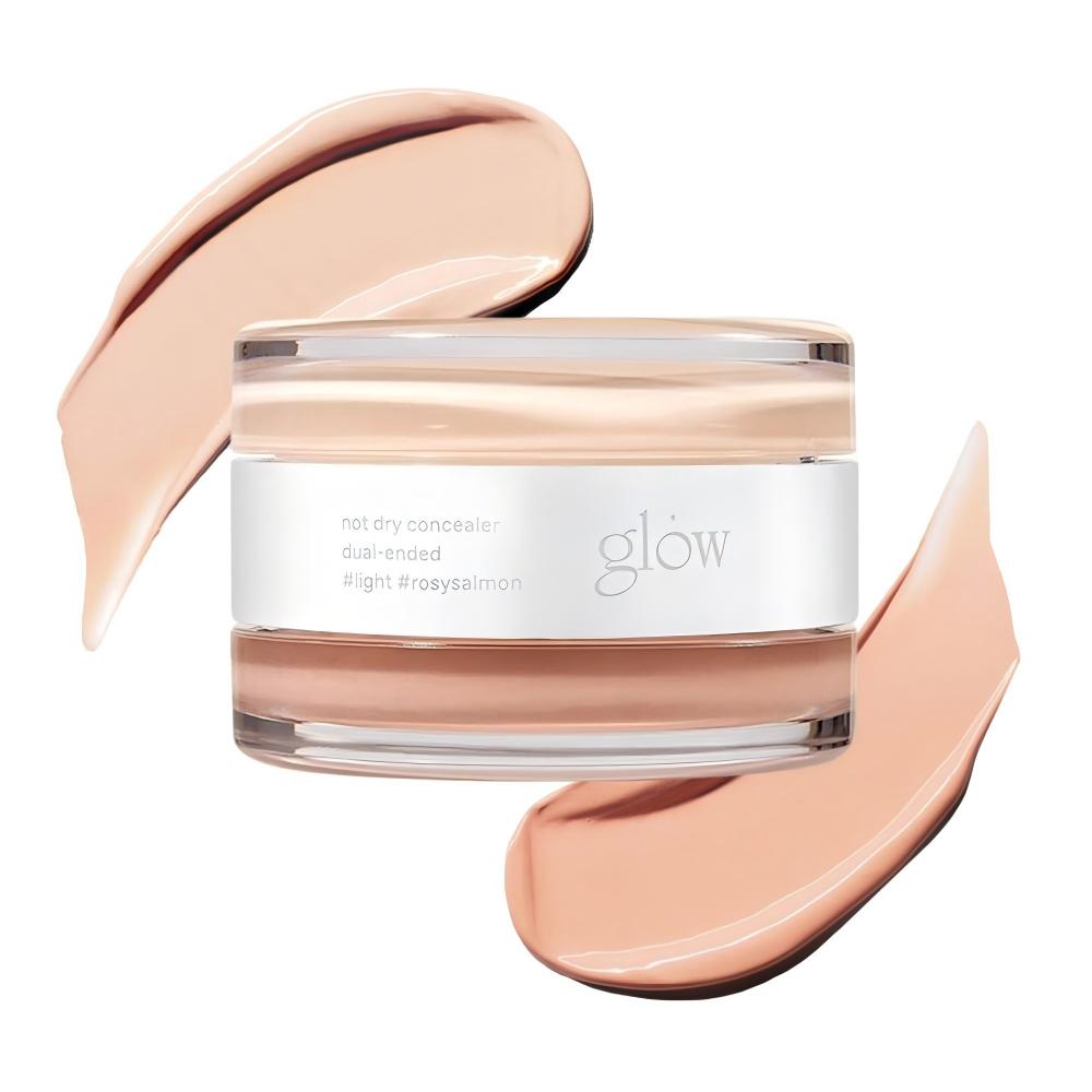 Glow Not Dry Concealer #Light + Rosysalmon 10g