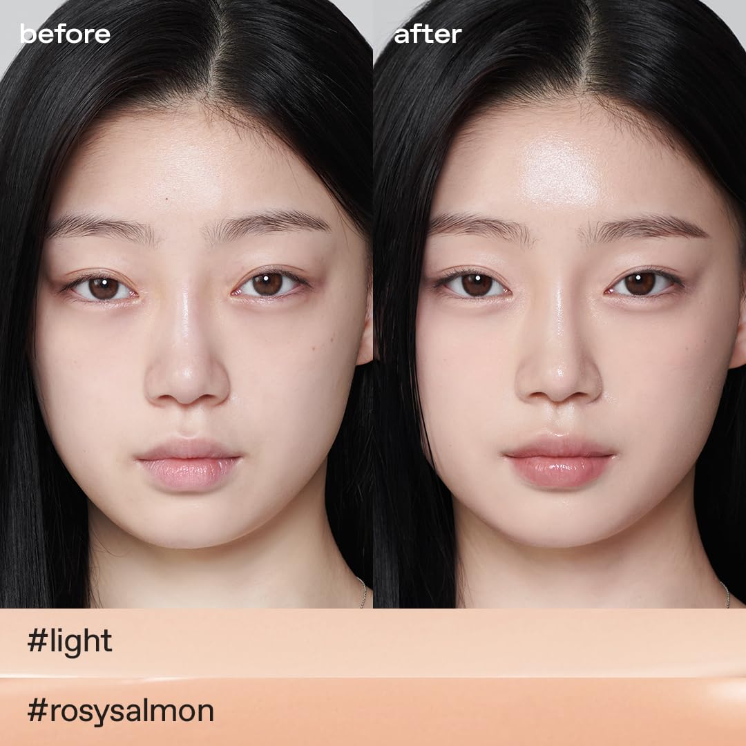 Glow Not Dry Concealer #Light + Rosysalmon 10g