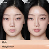 Glow Not Dry Concealer #Light + Rosysalmon 10g