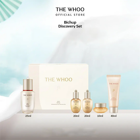 Whoo后密贴焕能修护精华套装 ( 精华25ml+共振享中样4 )