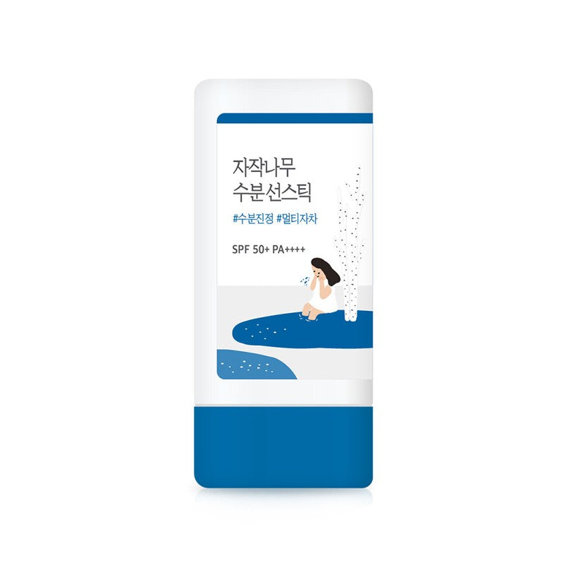 Round Lab柔恩莱独岛白桦树补水防晒棒SPF50+ 19g*2