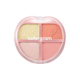 Colorgram四色眼影植物染料眼影盘#03 Grapefruit Dory