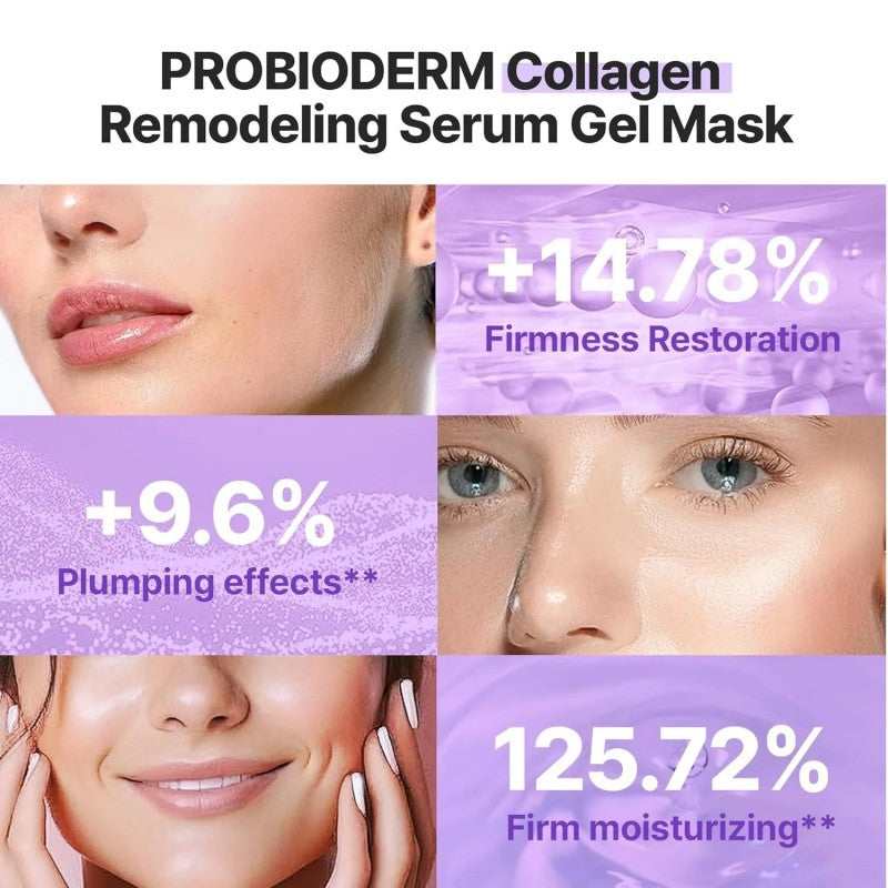 BOH Probioderm™ Collagen Remodeling Serum Gel Mask 7+3pcs