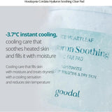 Goodal Heartleaf Hyaluron Soothing Clear Pad 70pcs
