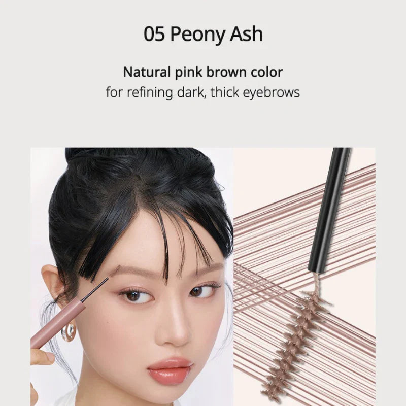 Peripera Speedy Skinny Browcara #05 Peony Ash