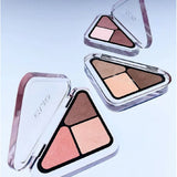 Clio珂莱欧焕彩三色眼影盘#02烟粉玫瑰