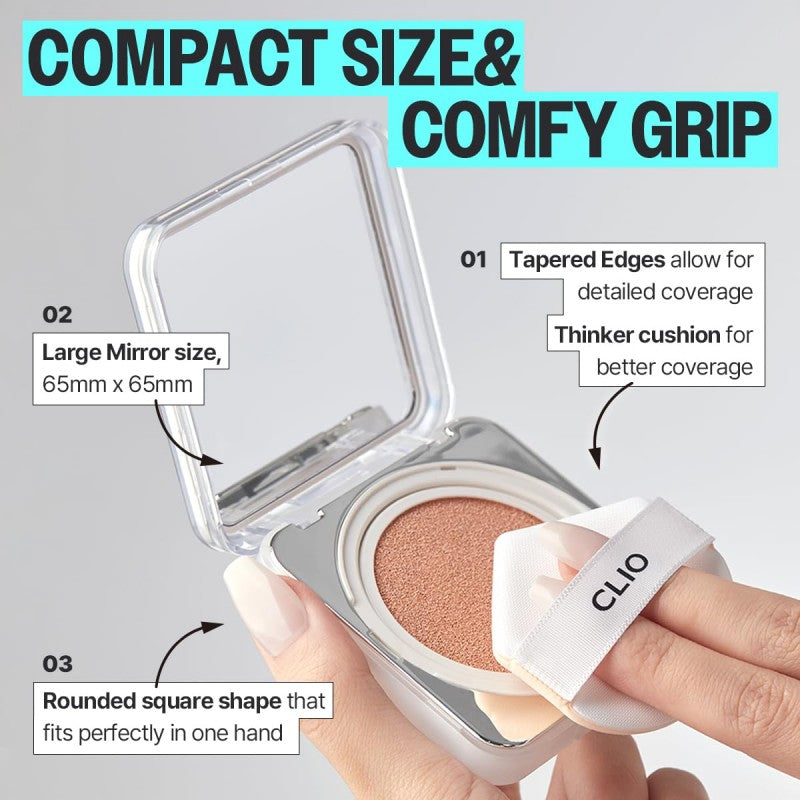 Clio珂莱欧净透无瑕白月光气垫#19C