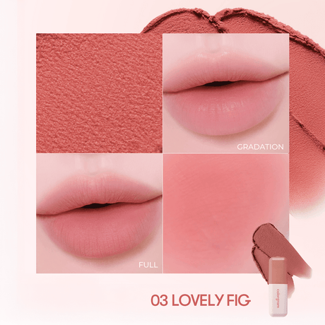 Colorgram柔雾裸感唇釉唇颊两用#03 Lovely Fig
