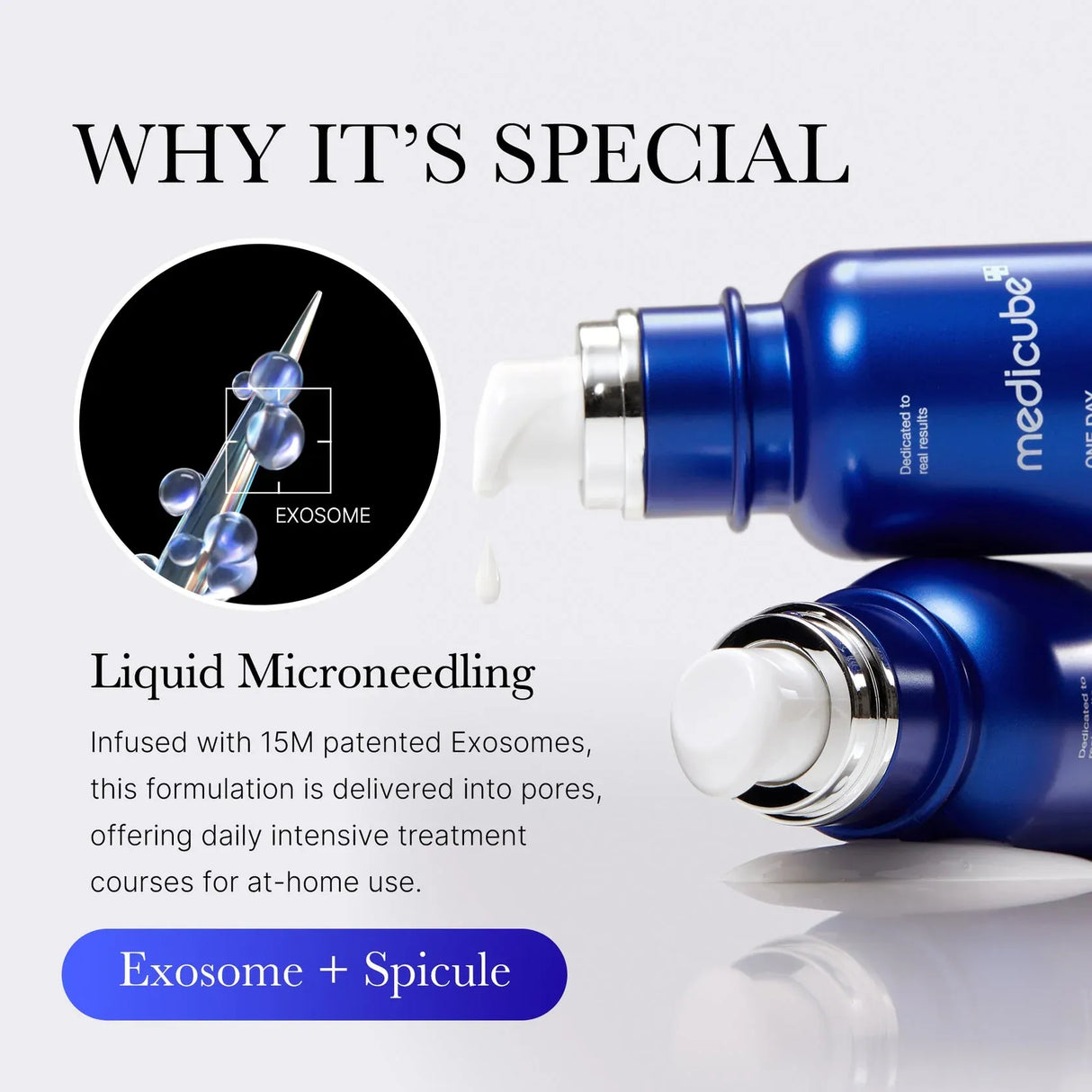 Medicube1日外泌体全效毛孔安瓶2000ppm 30ml