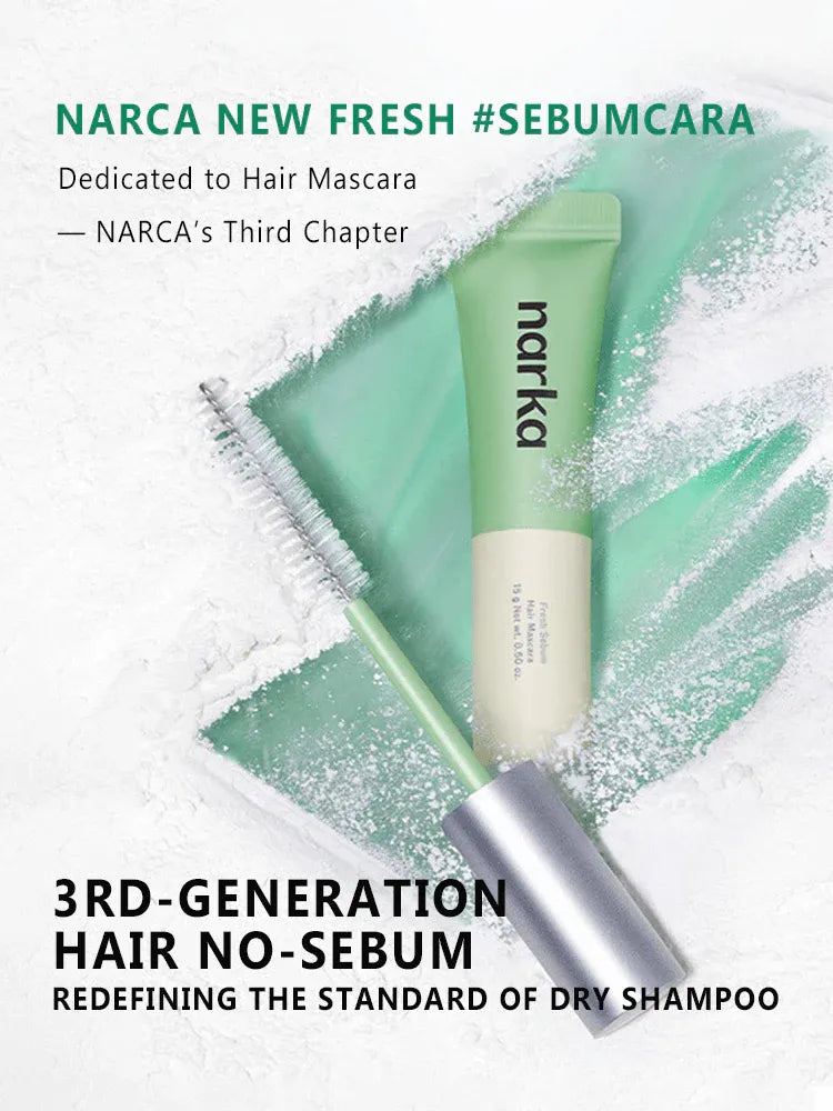 Narka Fresh Sebum Hair Mascara 15g + Sebum Mist Mini 20ml