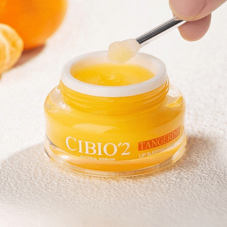 Cibio'2希蓓欧睡眠保湿修护唇膜柑橘 15g