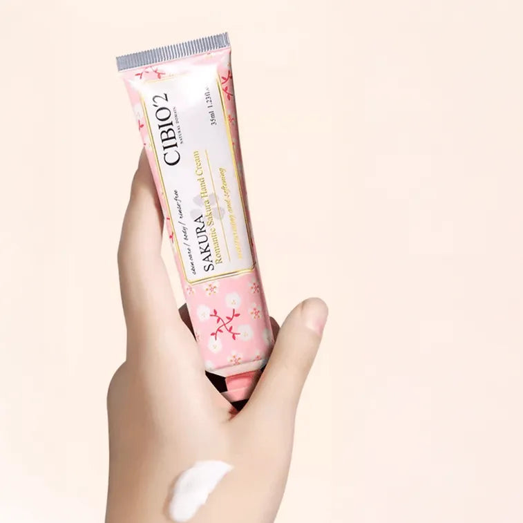 Cibio'2希蓓欧精油修护护手霜浪漫樱花香 35ml