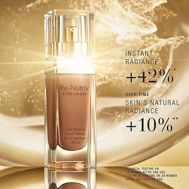 Estée Lauder Re-Nutriv Ultra Radiance Liquid Makeup #1C0 Cool Porcelain 30ml