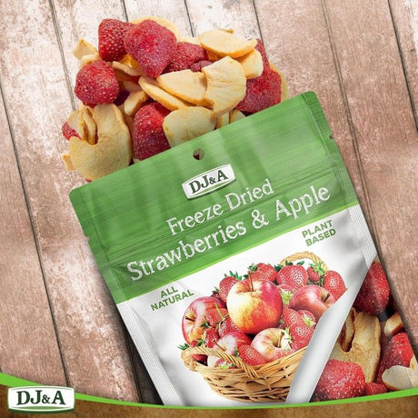 DJ&A Freeze Dried Strawberry Apple 25g