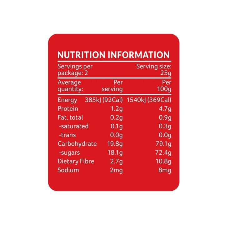 DJ&A Fruity Crisps Strawberry 25g