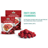 DJ&A Fruity Crisps Strawberry 25g