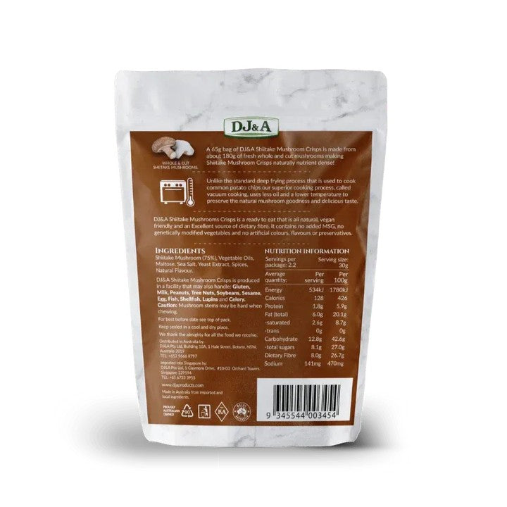 DJ&A Shiitake Mushroom 65g