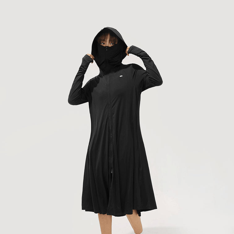 Beneunder-蕉下-冰触系列云袍防晒服-云碳黑