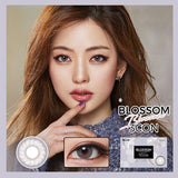 Olens月抛美瞳Blossom 3Con Gray -2.25