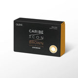 Olens月抛美瞳Caribe 3Con Brown -2.00