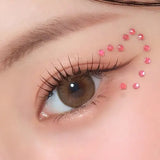Olens 1 Month Colored Contact Lens Tika 3con Brown -4.50 2pcs