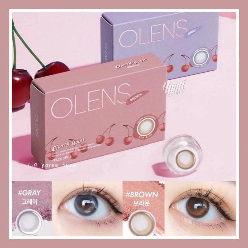 Olens月抛美瞳Cherry Moon Gray -1.00