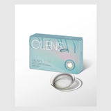 Olens 1 Month Colored Contact Lens Glowy Ash Gray -3.00 2pcs