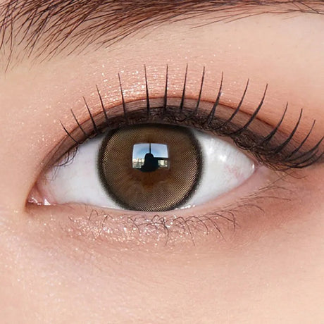 Olens 1 Month Colored Contact Lens Secret Tint Brown -3.50 2pcs