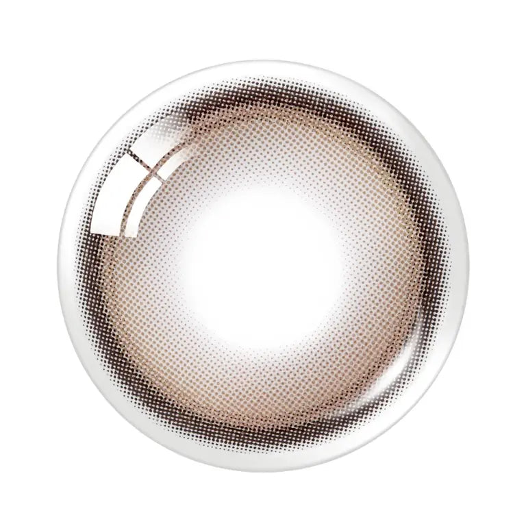 Olens月抛美瞳Glowy Tear Brown ±000 2枚