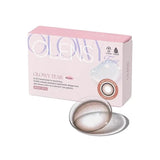 Olens月抛美瞳Glowy Tear Brown ±000 2枚