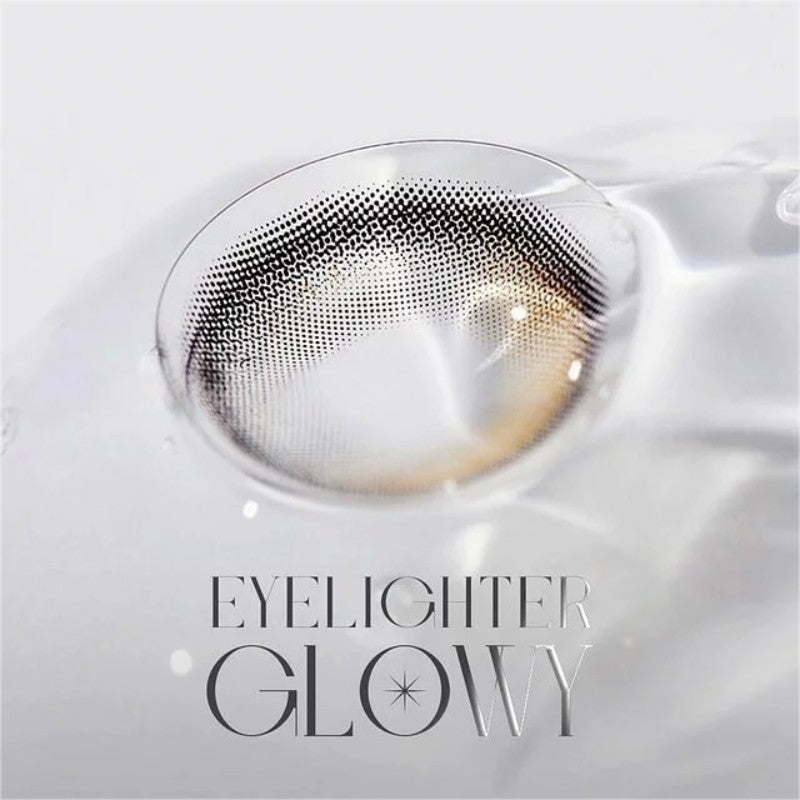 Olens 1 Month Colored Contact Lens Glowy Black -2.00 2pcs