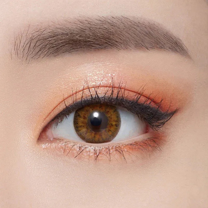 Olens 2 Weeks Colored Contact Lens Jennifer 3Con Hazel -2.00 4pcs
