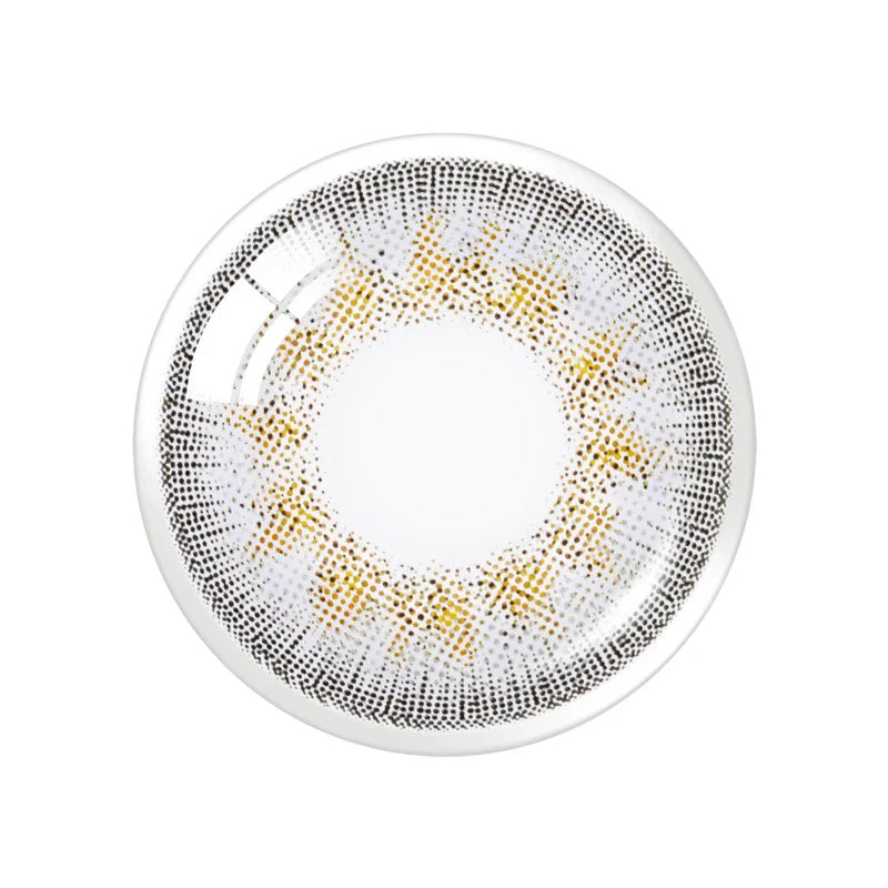 Olens 2 Weeks Colored Contact Lens Jenith Gold 3Con Russian Gray -1.50 4pcs