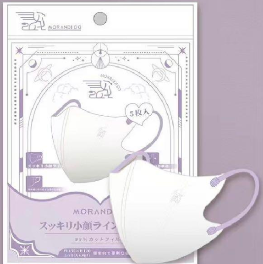 morandi-co-口罩-白色-5枚入