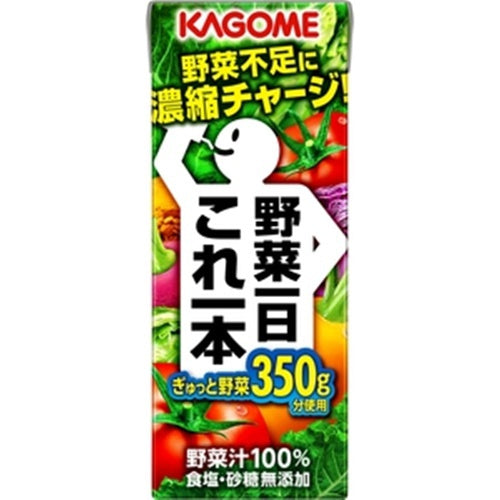 Kagome-野菜生活-混合番茄果汁味饮料-200ml
