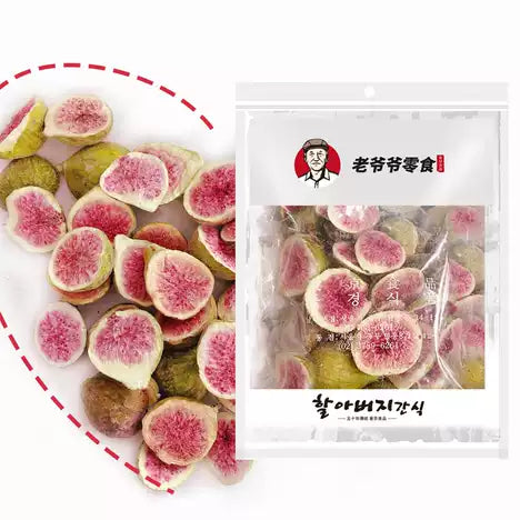 老爷爷-无花果干-160g